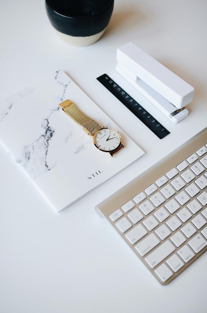 Aesthetic workspace details